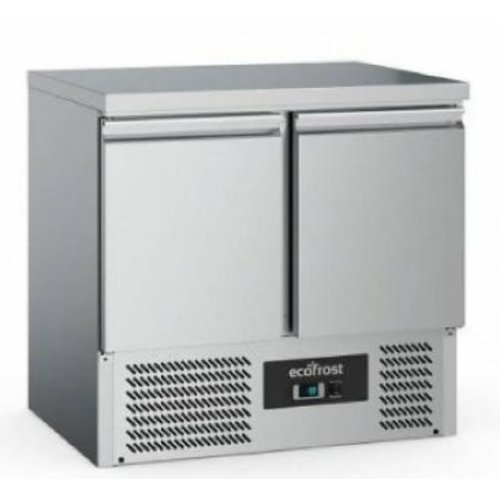  Ecofrost Établi de refroidissement | acier inoxydable | 240 litres | 2 portes 