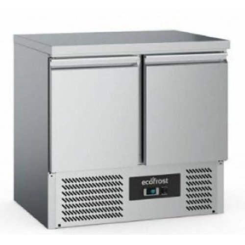  Ecofrost Refrigerated workbench | stainless steel | 240 liters | 2 door 