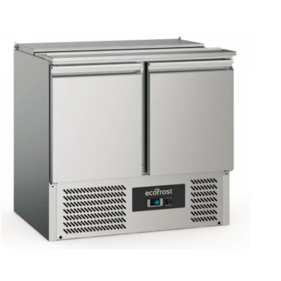 Saladette | RVS | 240L | 2 deurs