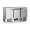 Ecofrost Saladette | stainless steel | 368L| 3 doors