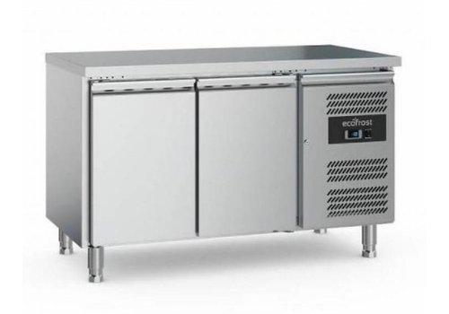  Ecofrost Refrigerated workbench | stainless steel | 282L| 2 doors 