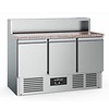 Ecofrost Pizza workbench | stainless steel | 402L| 3 doors