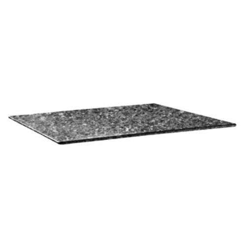  HorecaTraders Tabletop | 120x80cm | Granite Black 