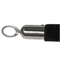Cordon de marquage velours Noir | 1,5 mètre