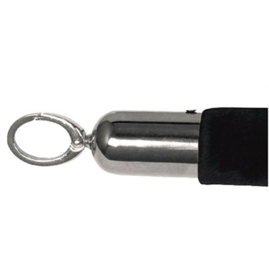 Cordon de marquage velours Noir | 1,5 mètre