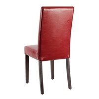 Kunstlederen Stoelen Rood | 2 Stuks