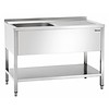 Bartscher Sink table | RSV| 1 sink | 120x70x85 cm