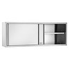 Wall cabinet, with sliding doors, W 1800 mm
