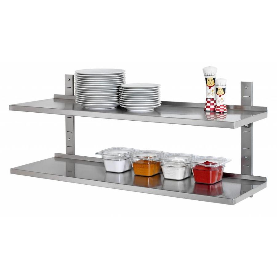 Wall shelf set | 1200 x 355 mm | complete