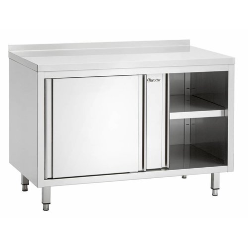  Bartscher Tool cabinet with sliding door Intermediate shelf | 100x70x(H)85cm 