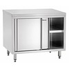 Bartscher Tool cabinet stainless steel with Intermediate shelf | 100x70x(H)85cm