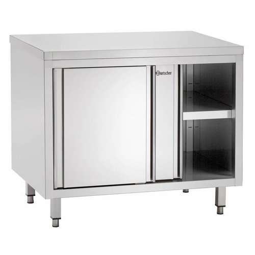  Bartscher Werkzeugschrank mit Schiebetür | 120x70x(H)85cm 