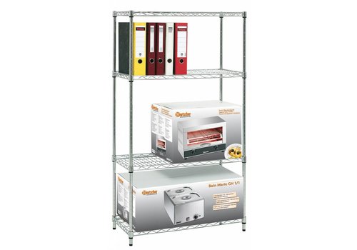  Bartscher Rayonnage de stockage d'entrepôt 