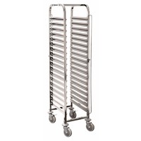 Shelf trolley 18 x 1/1 GN | 53 x 32.5 cm