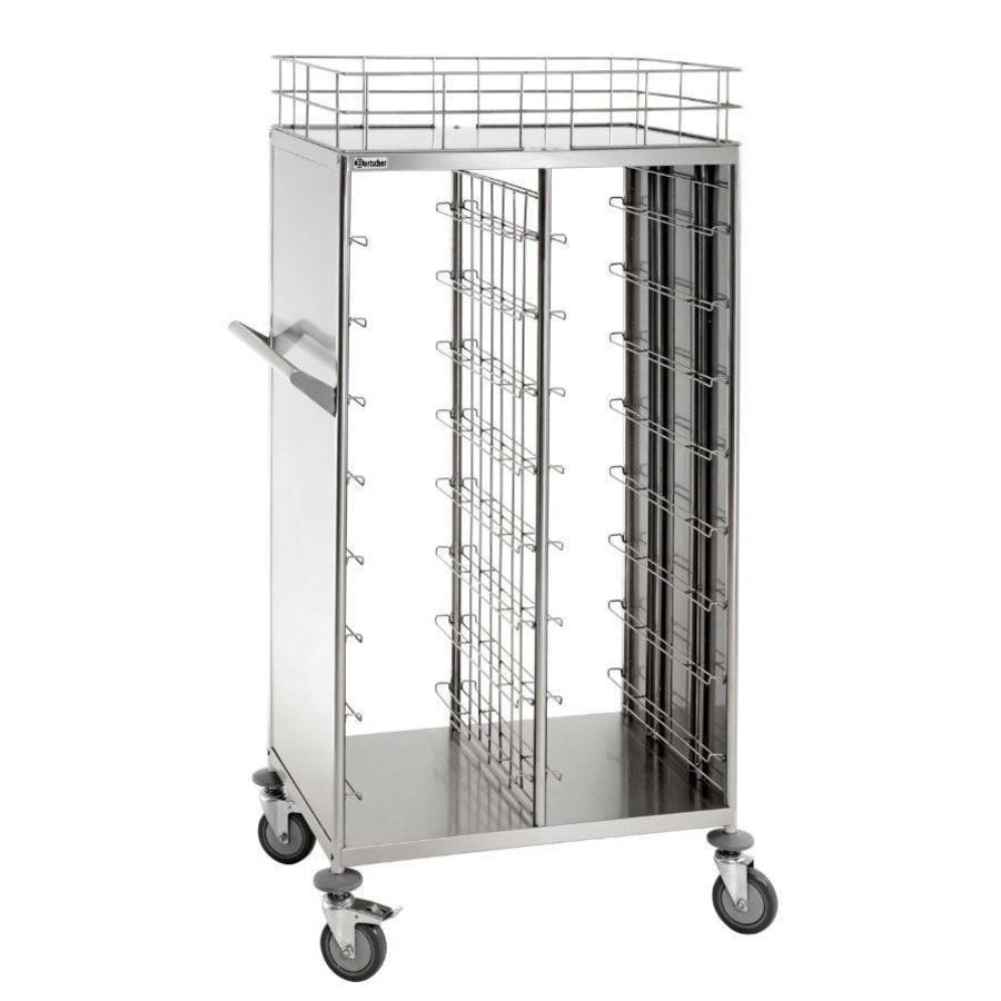 Tablettwagen / Abräumwagen bis 16 Tabletts
