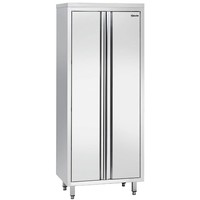 Armoire à vaisselle | 3 étagères de support | acier inoxydable | 800 x 600 x 2000 mm