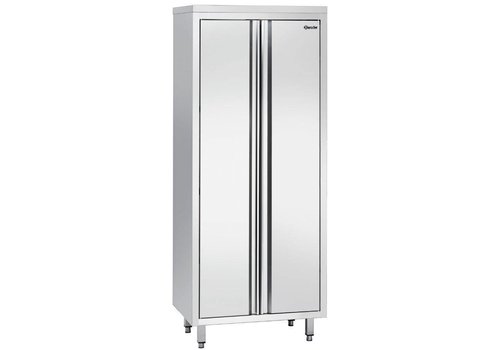  Bartscher Crockery cabinet | 3 shelves | stainless steel | 800x600x2000mm 