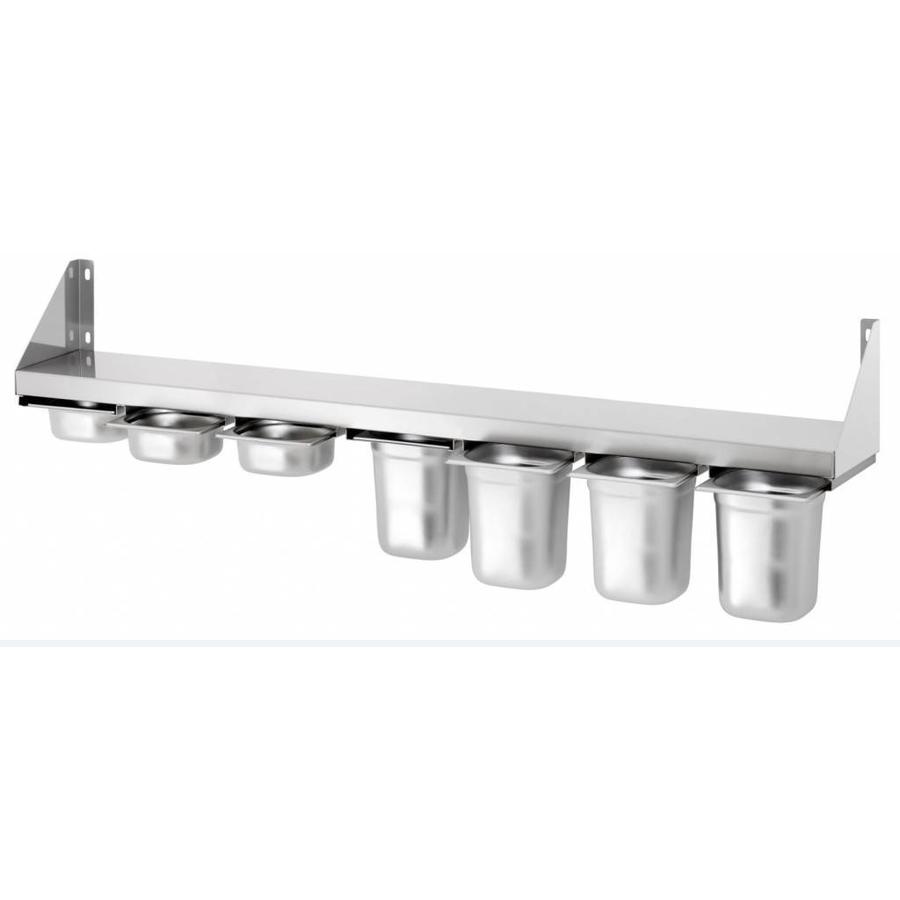 Spice shelf | 1/6 GN | 120 x 20 cm