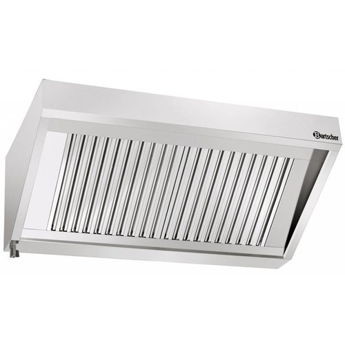  Bartscher Stainless Steel Extractor Hood | Without Engine | 200x70x45 cm 