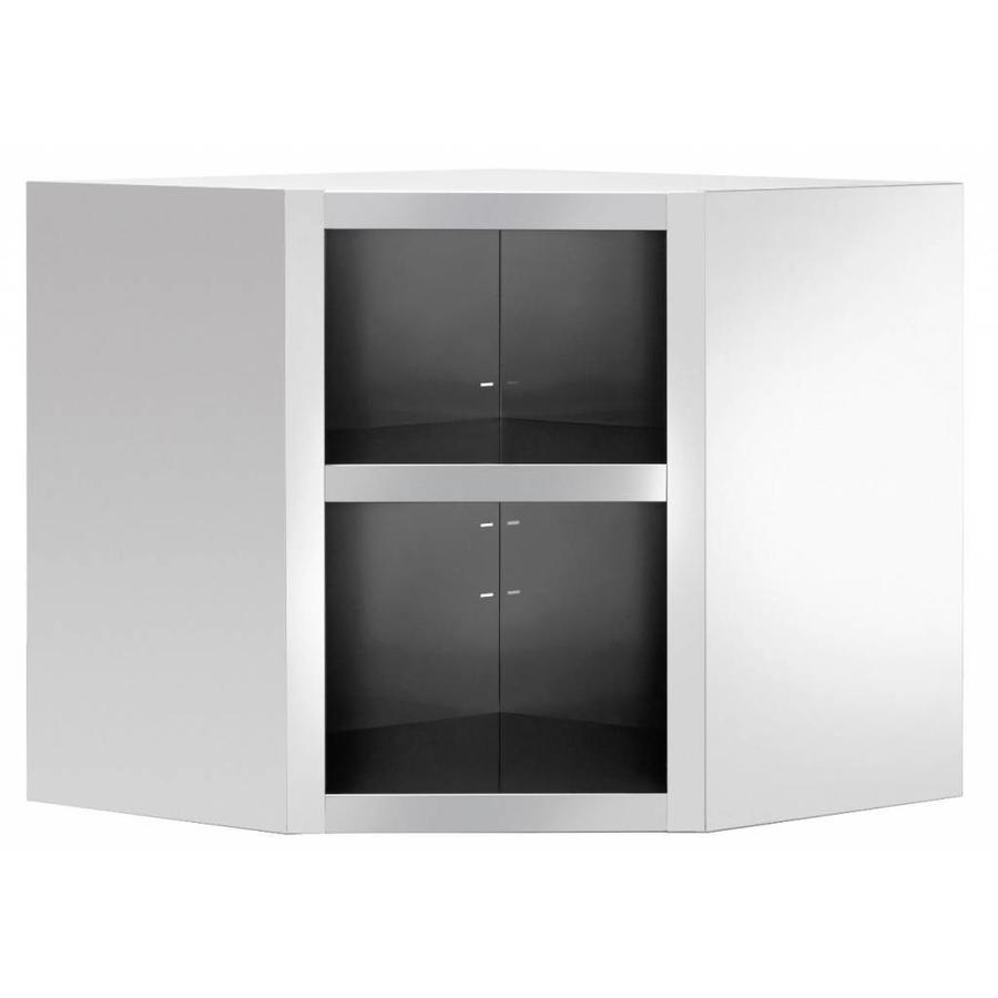 Eck-Hängeschrank, offen