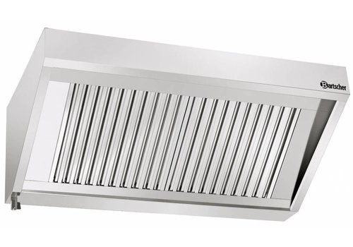  Bartscher Stainless Steel Catering Extractor Hood | Including Engine | 140x70x45cm 