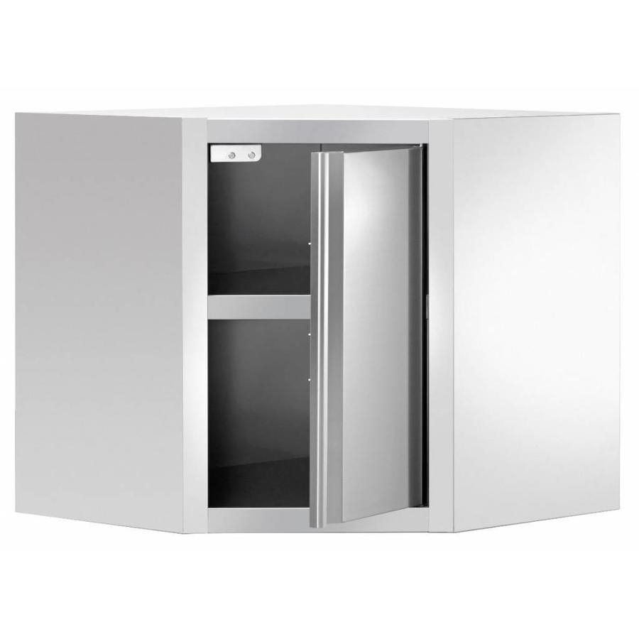 Eckwandschrank, mit Flügeltür
