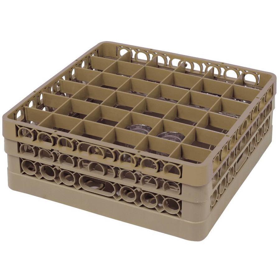 Dishwashing basket 36 compartments | 50 x 50 cm