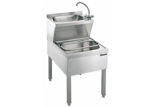  Bartscher Hand wash basin combined with sink 