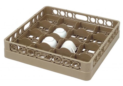  Bartscher Dishwashing basket 16 compartments | 50 x 50 cm | 3 sizes 