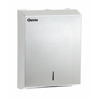 Wall-mounted paper towel dispenser