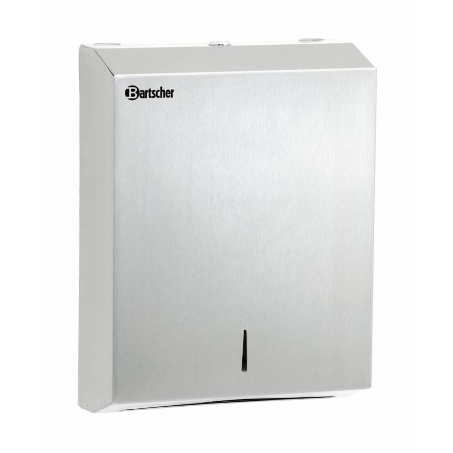 Wall-mounted paper towel dispenser