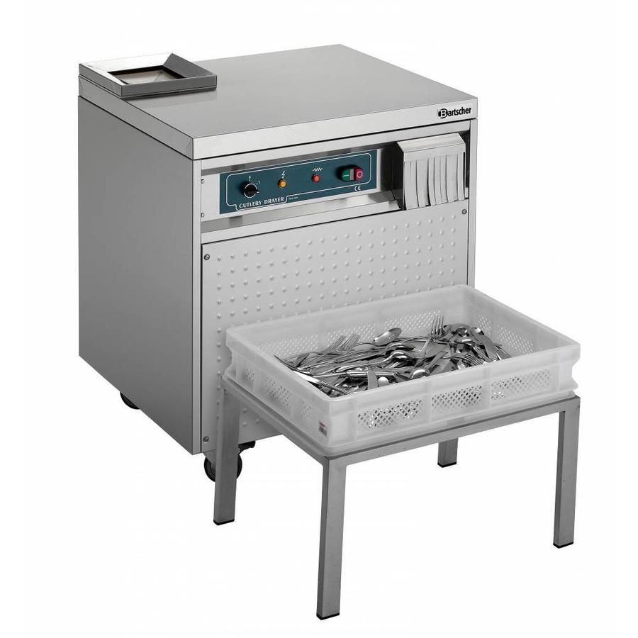 Cutlery polishing machine, mobile