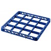 Bartscher Rebord d'extension des compartiments du panier à vaisselle, bleu foncé