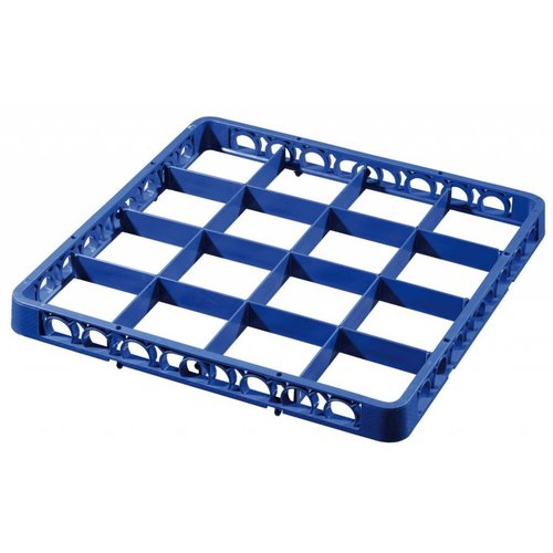  Bartscher Rebord d'extension des compartiments du panier à vaisselle, bleu foncé 