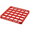 Bartscher Bord d'extension des compartiments du panier à vaisselle, rouge