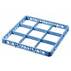 Washing-up basket-compartment-edge, blue