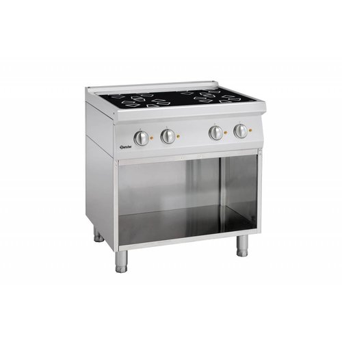  Bartscher ceramic stove with open base | 4 zones 