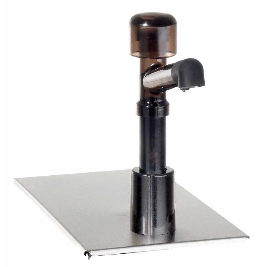 Catering-Saucenspender (Pumpe und Deckel) für 1/4 GN-Behälter
