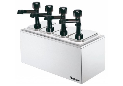  Bartscher Sauce dispenser with 4 pumps STACKED DISCOUNT!! 