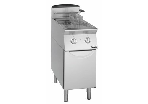  Bartscher Gastronomie-Fritteuse mit Fuß - 2 x 8 Liter 