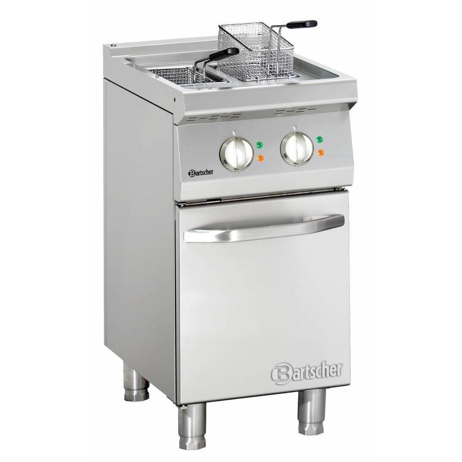 Professional deep fryer 2 x 9 liters