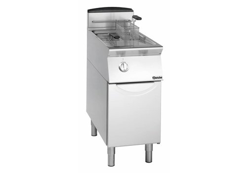  Bartscher Gasfritteuse mit Untergestell 2 x 8 Liter 