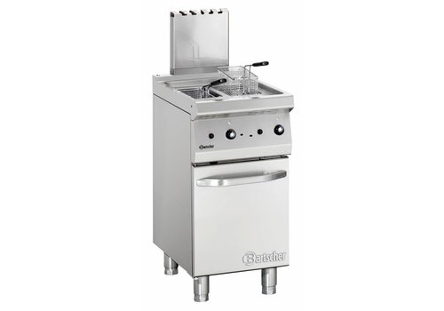  Bartscher Friteuse à gaz - 2 x 7 litres 