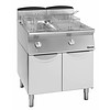 Bartscher Gas fryer with base - 2 x 13 liters