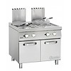 Bartscher Gas fryer with base - 2 x 20 liters