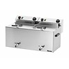 Bartscher Professionelle Doppelfritteuse - 2 x 10 Liter