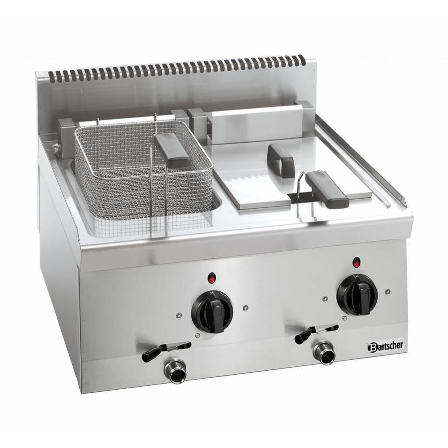 Friteuse électrique puissante - 2 x 8 litres