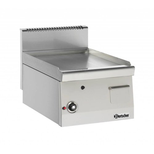  Bartscher Gasgrillplatte aus Stahl | Glatt | 40x60x29 cm 