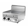 Bartscher Wide Gas griddle | Smooth | 40x65x29.5 cm