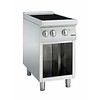 Bartscher Induction hob with base | 2x5000Watt
